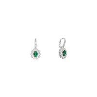 Earrings Crivelli Woman SMERALDO in Gold Smeraldo 0.83 Ct 024-1917 - 024-1917